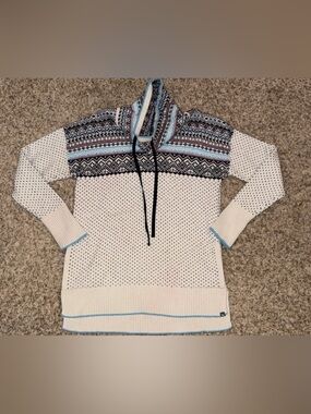 Eddie Bauer Women’s Medium Knit Sweater – Fair Isle Nordic Pullover Cozy